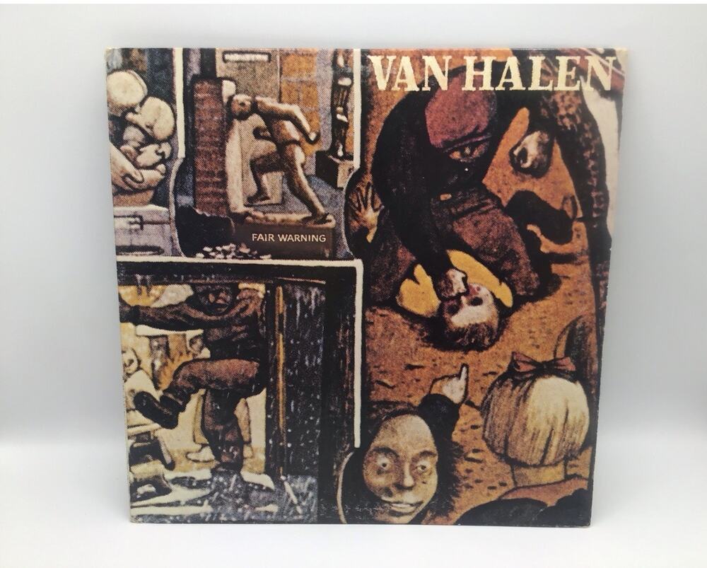 Van Halen Fair Warning Vinyl LP Original 1981 Pressing Warner Bros HS 3540